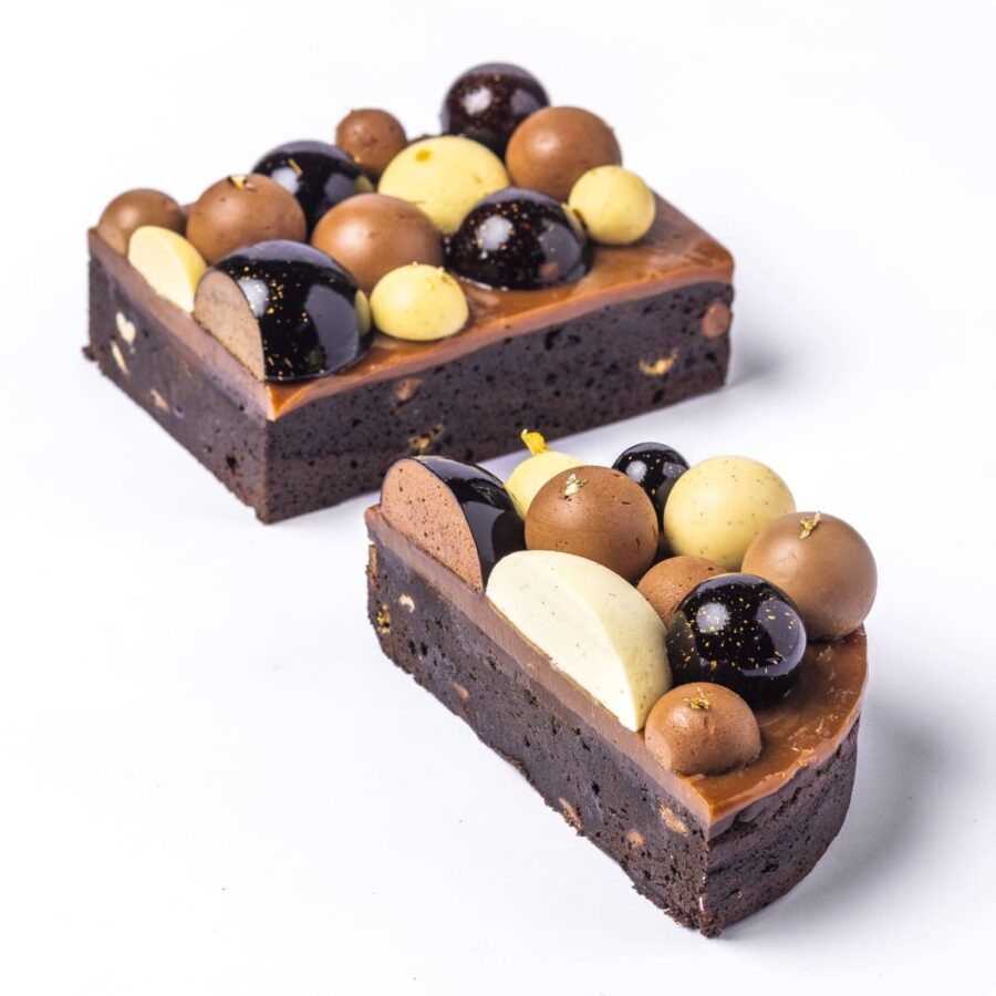 Triple Mousse Brownie