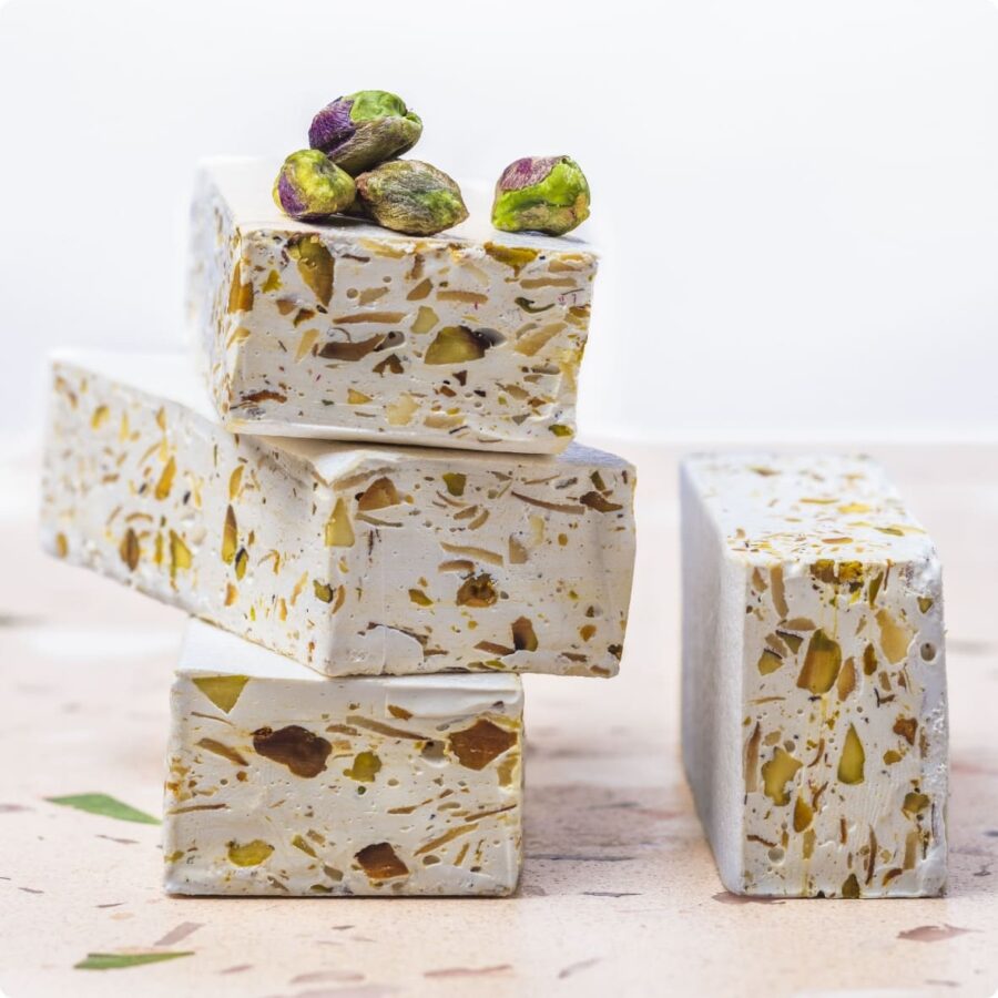 Pistachio & Coconut Nougat