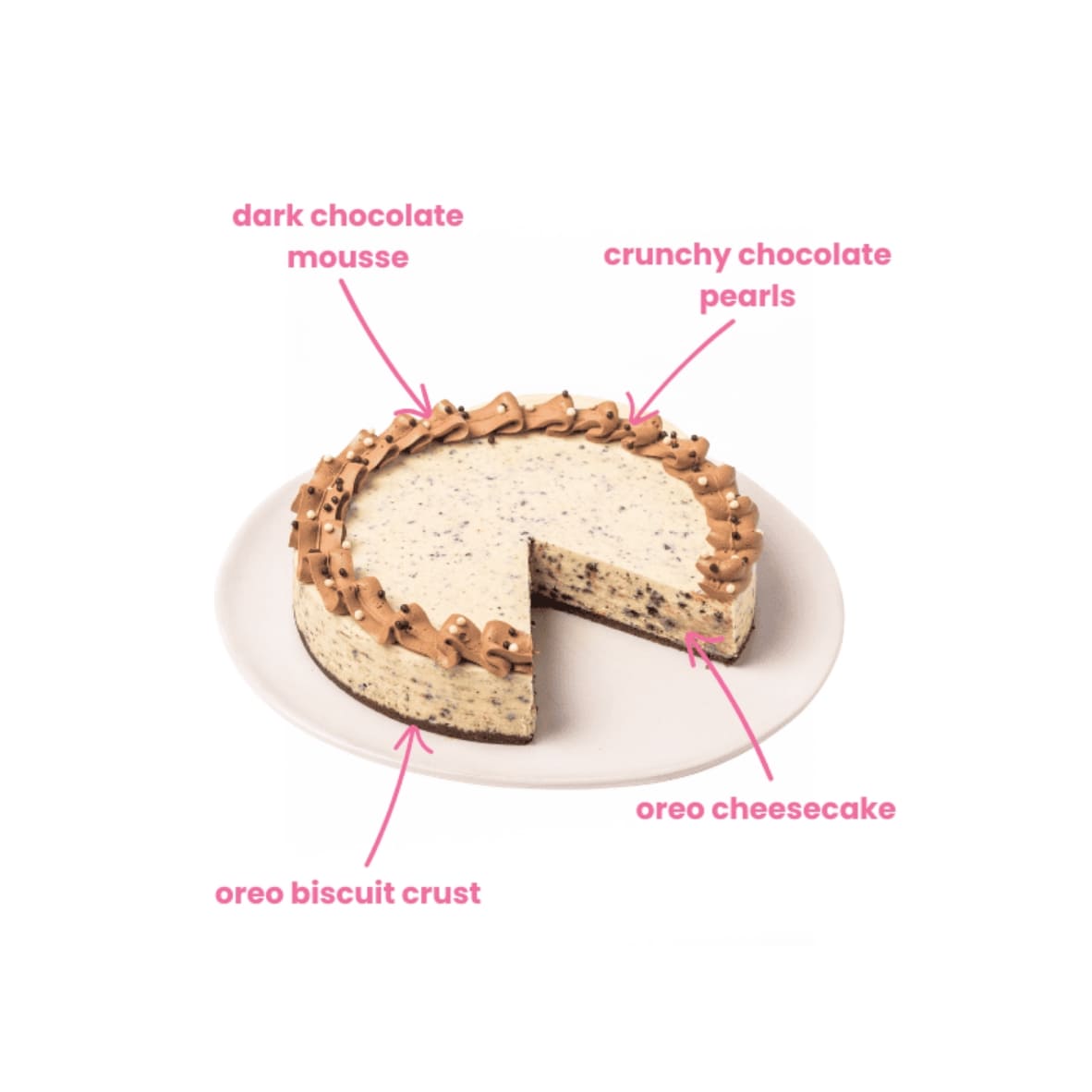 Oreo Noir Cheesecake - Image 2