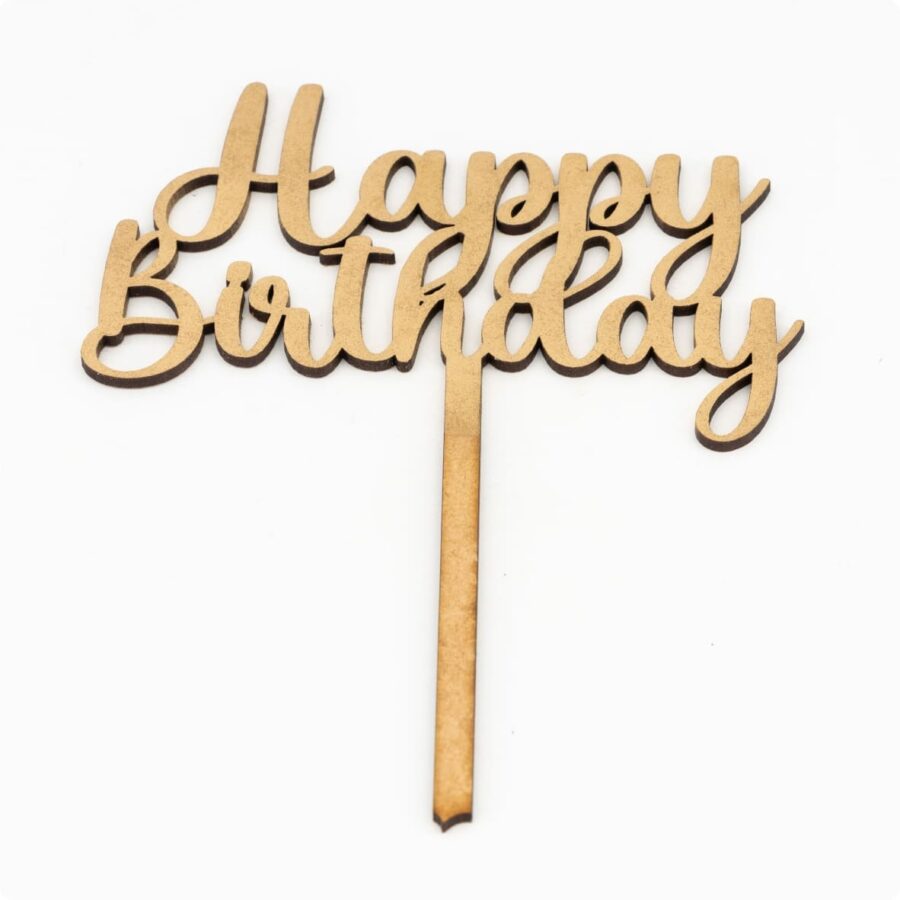 Happy Birthday Cake Topper
