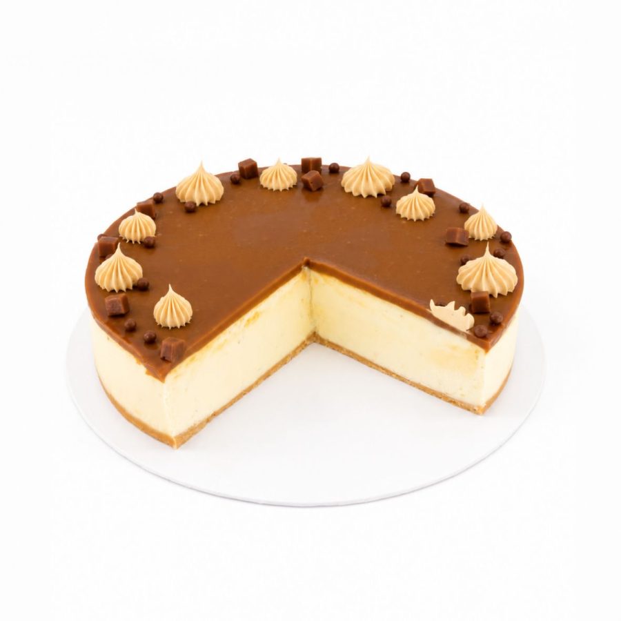 Salted Caramel & Lime Cheesecake